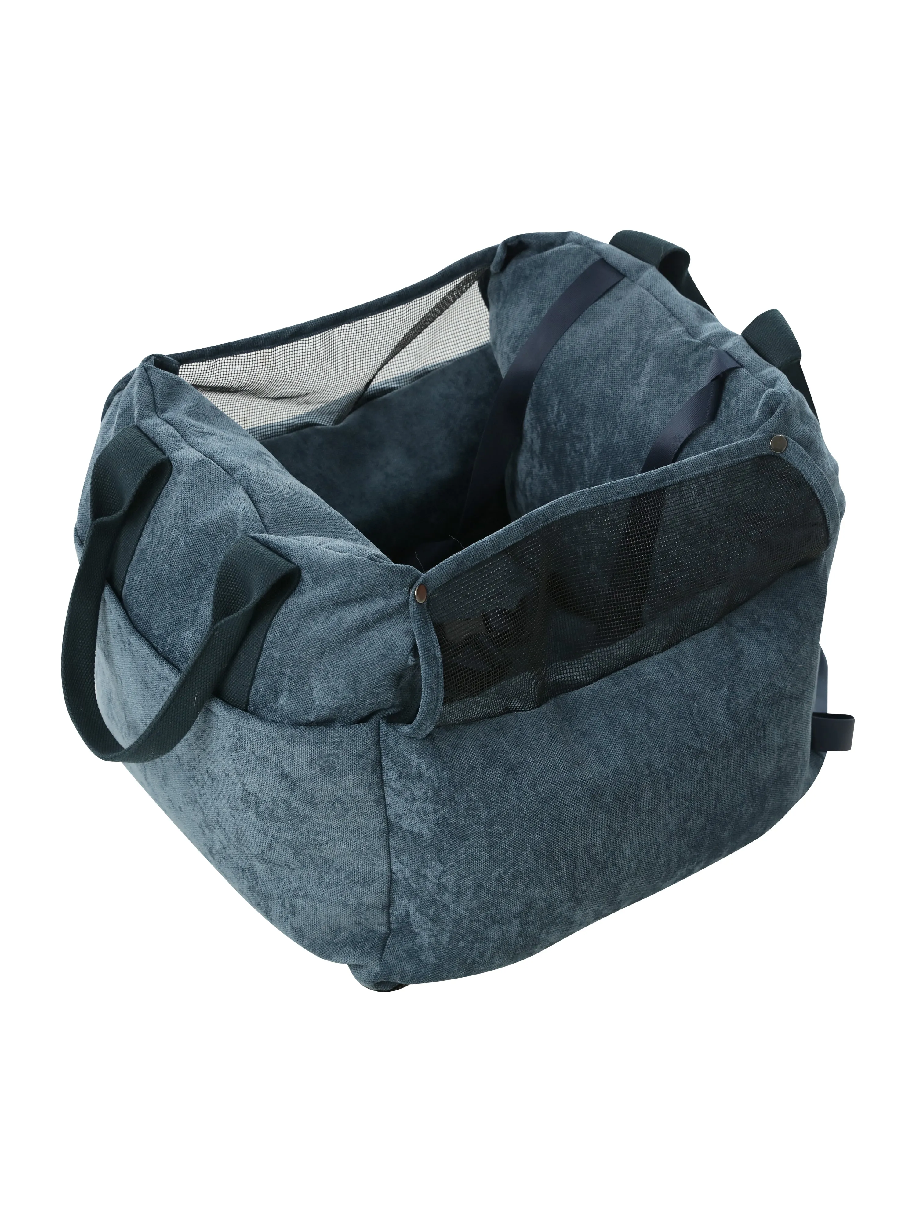 Puff Guard Dog Car Seat - Blue