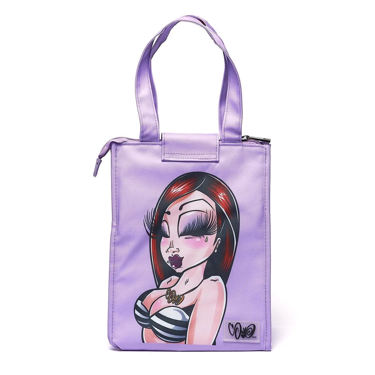 Purple Lunch Bag