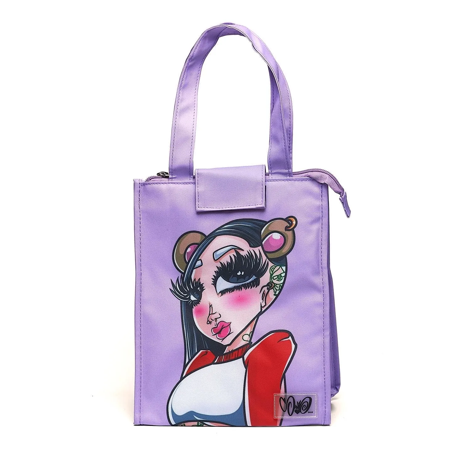 Purple Lunch Bag