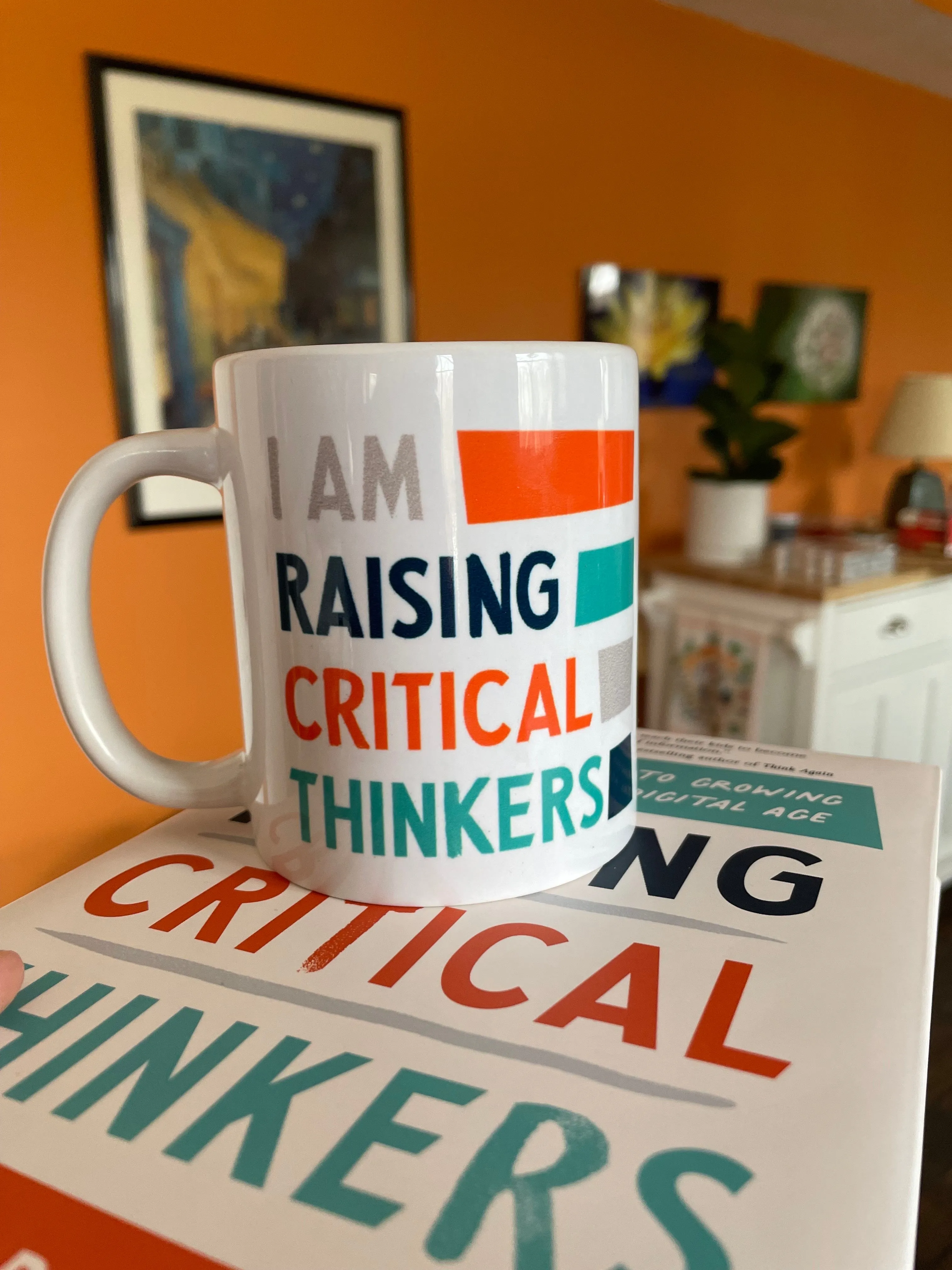 Raising Critical Thinkers mug