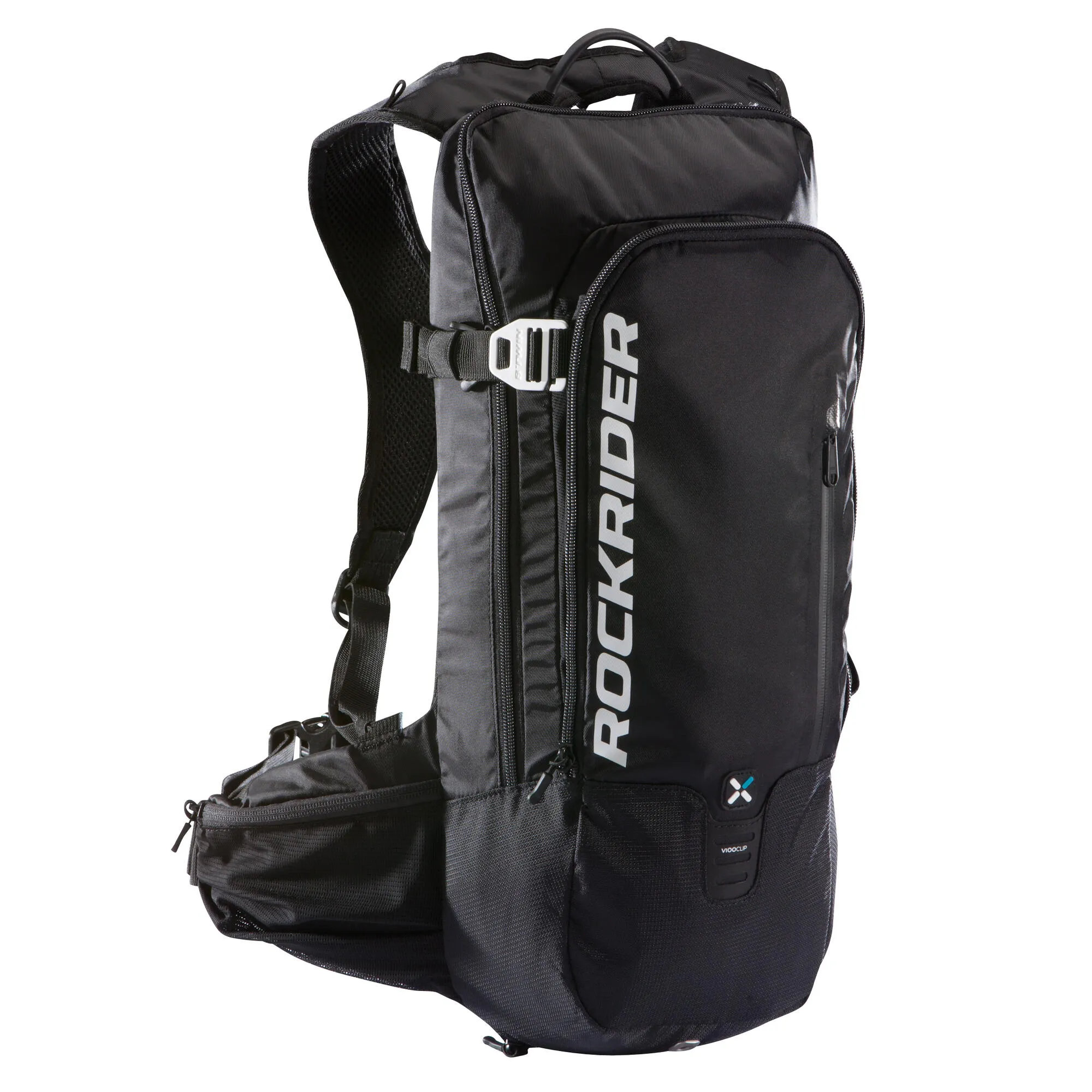 Rockrider Mountain Bike Hydration Backpack ST 900 12L 2L Water - Black