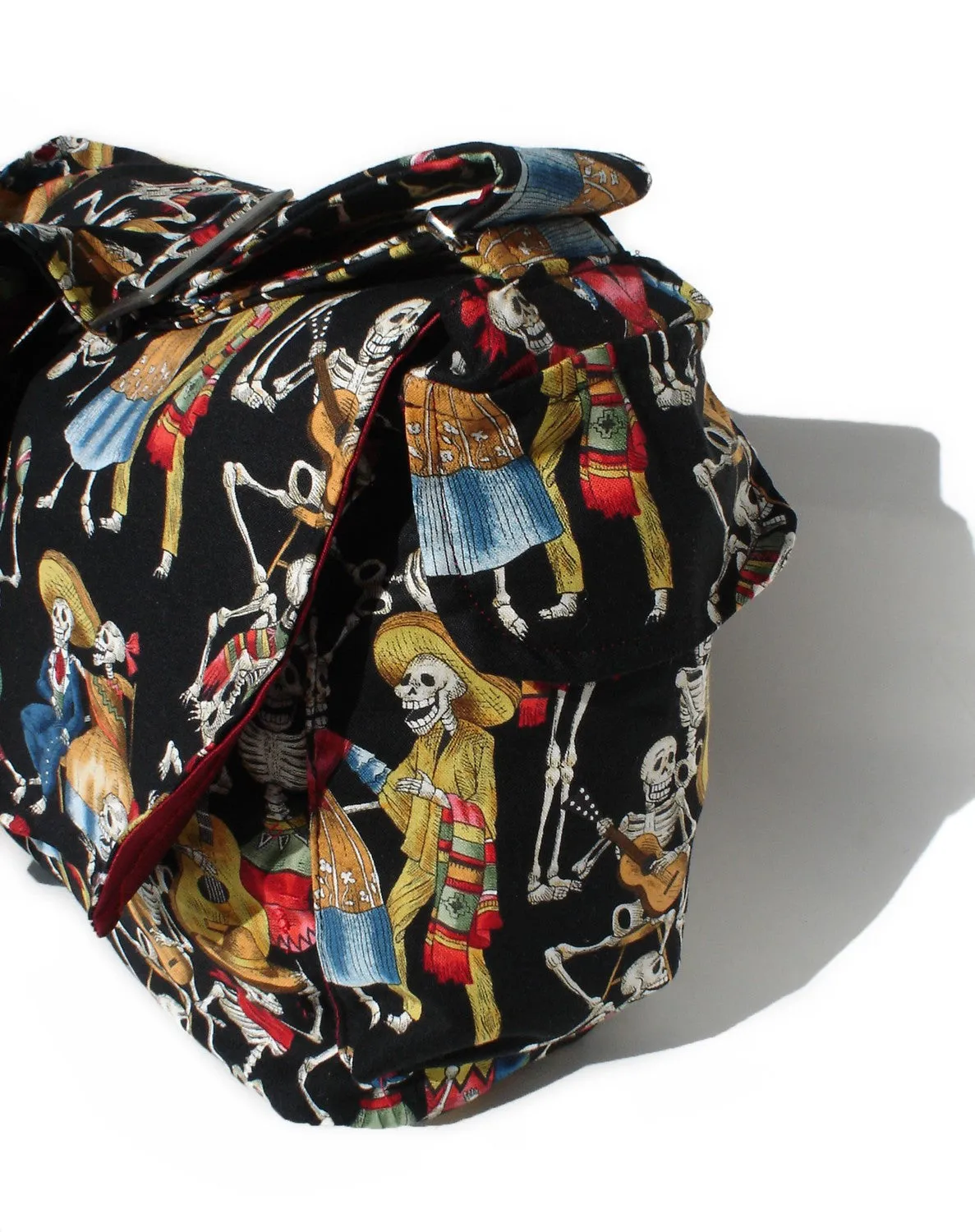 Skulls & Instruments Messenger Bag #MB524