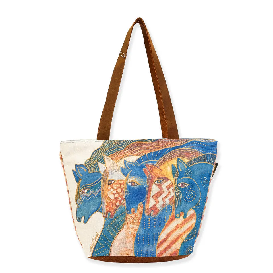 SKY MARES MEDIUM TOTE