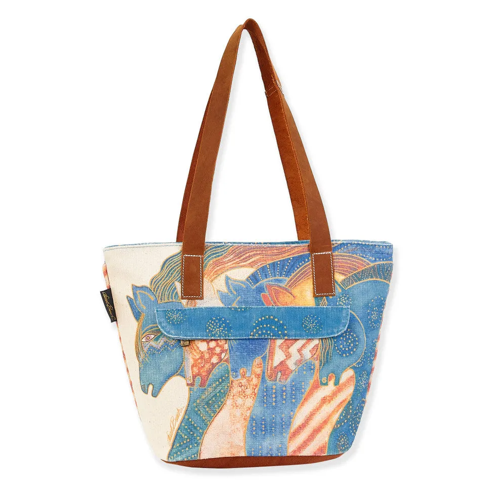 SKY MARES MEDIUM TOTE