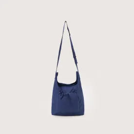 Sling Bag With Drawstring Pocket