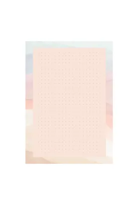 small tearaway notepad - sunset stripes