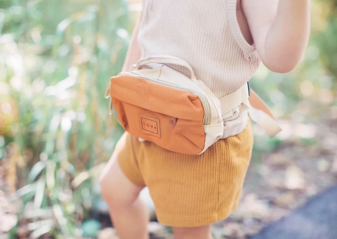 SoVa- MiNi HiP pAcK- Cream & Rust