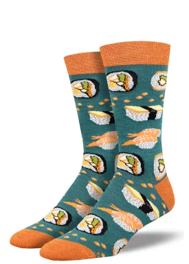 Sushi Men's Bamboo Socks