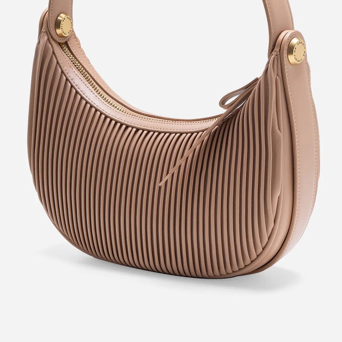 Sutton Mini Pleated Hobo Bag