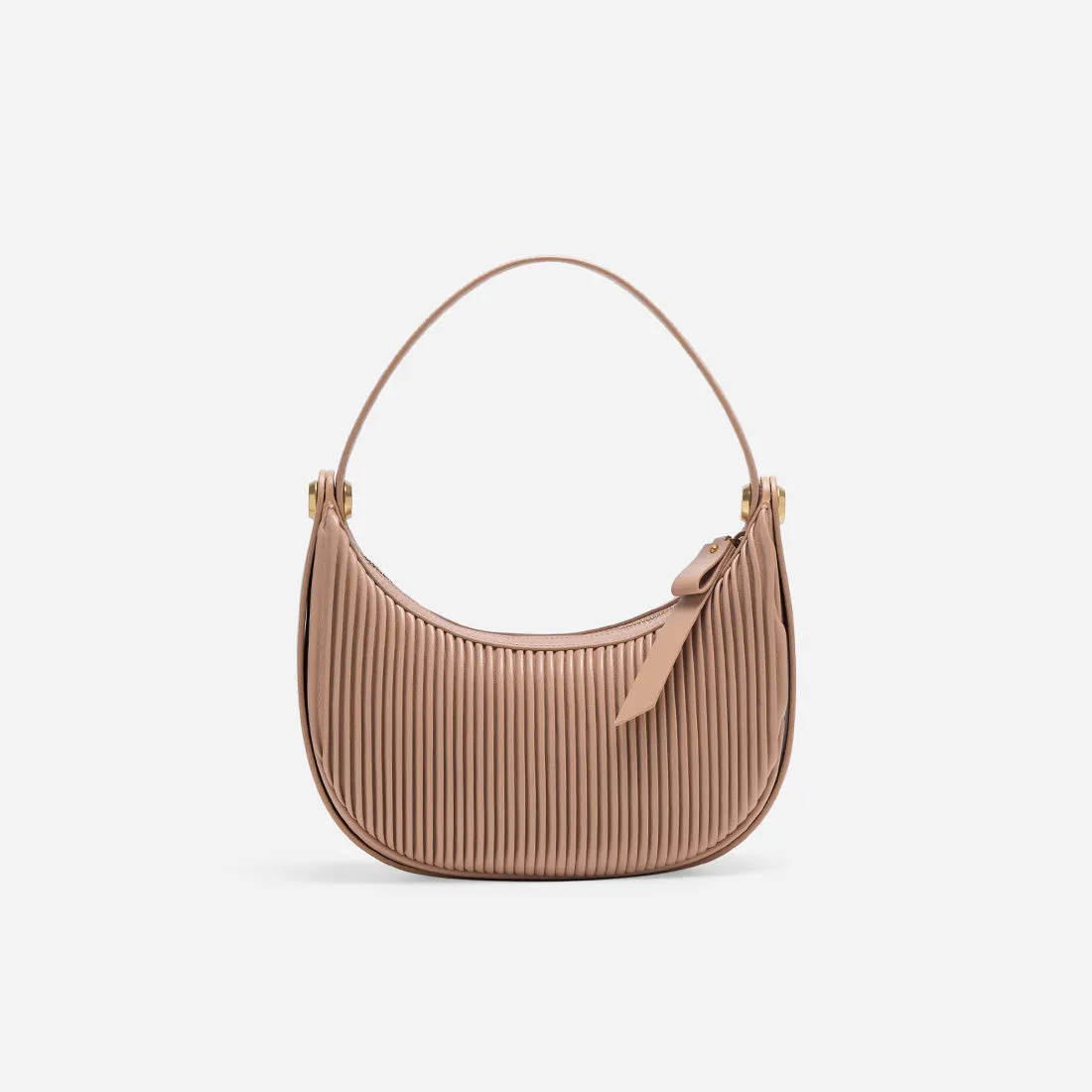 Sutton Mini Pleated Hobo Bag