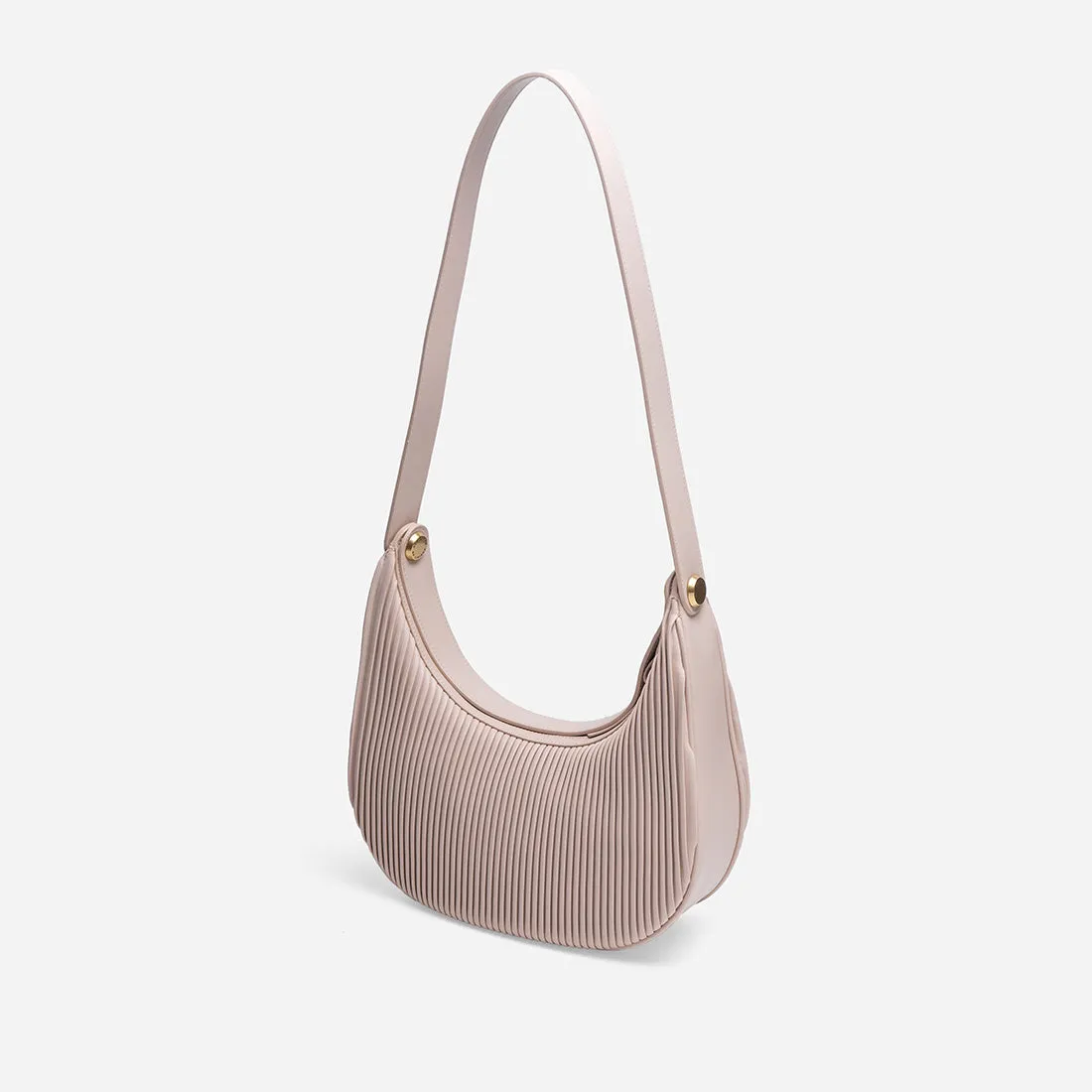 Sutton Pleated Hobo Bag