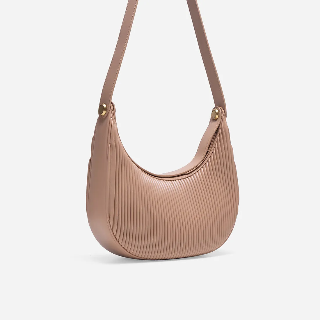 Sutton Pleated Hobo Bag