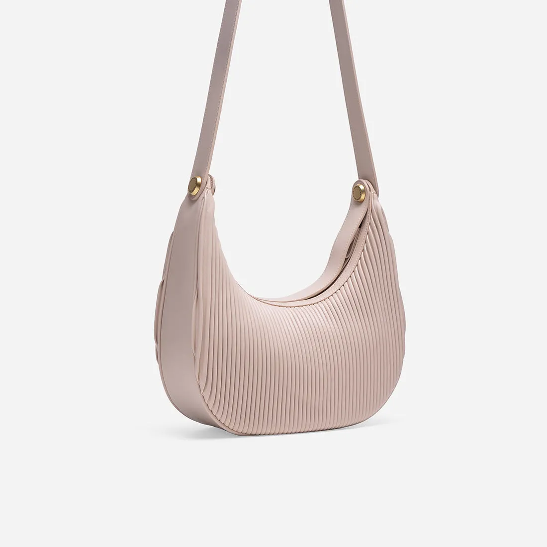 Sutton Pleated Hobo Bag