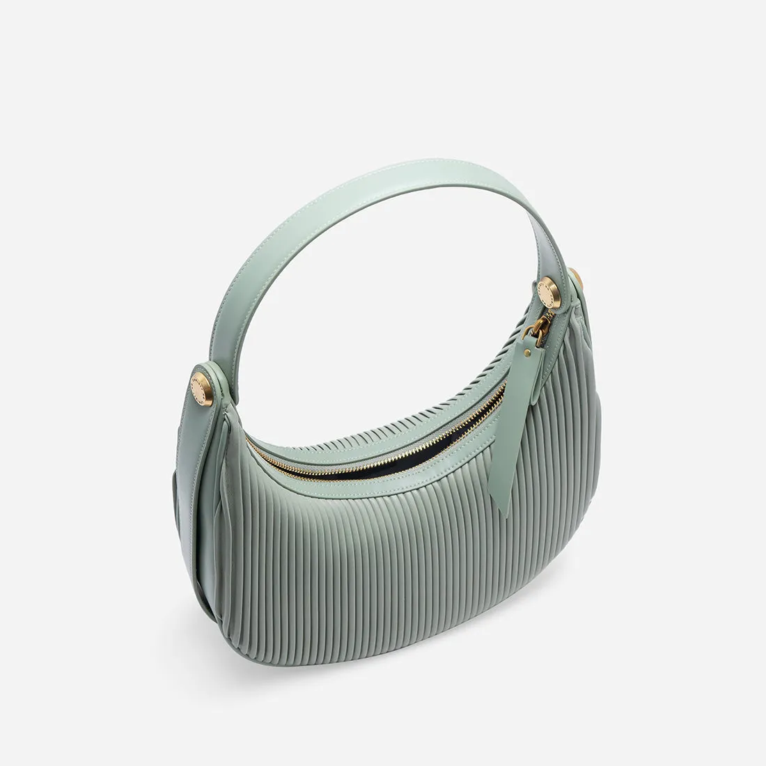 Sutton Pleated Hobo Bag