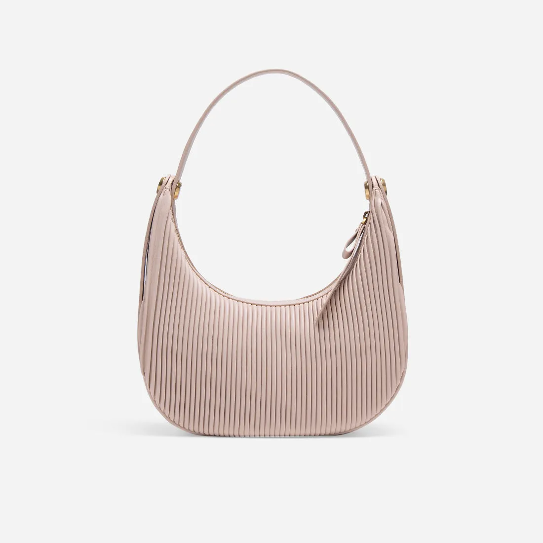 Sutton Pleated Hobo Bag