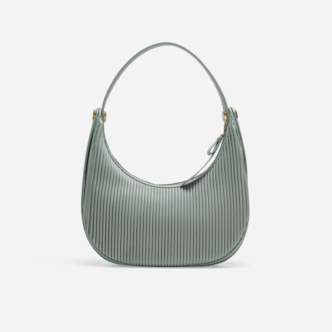 Sutton Pleated Hobo Bag