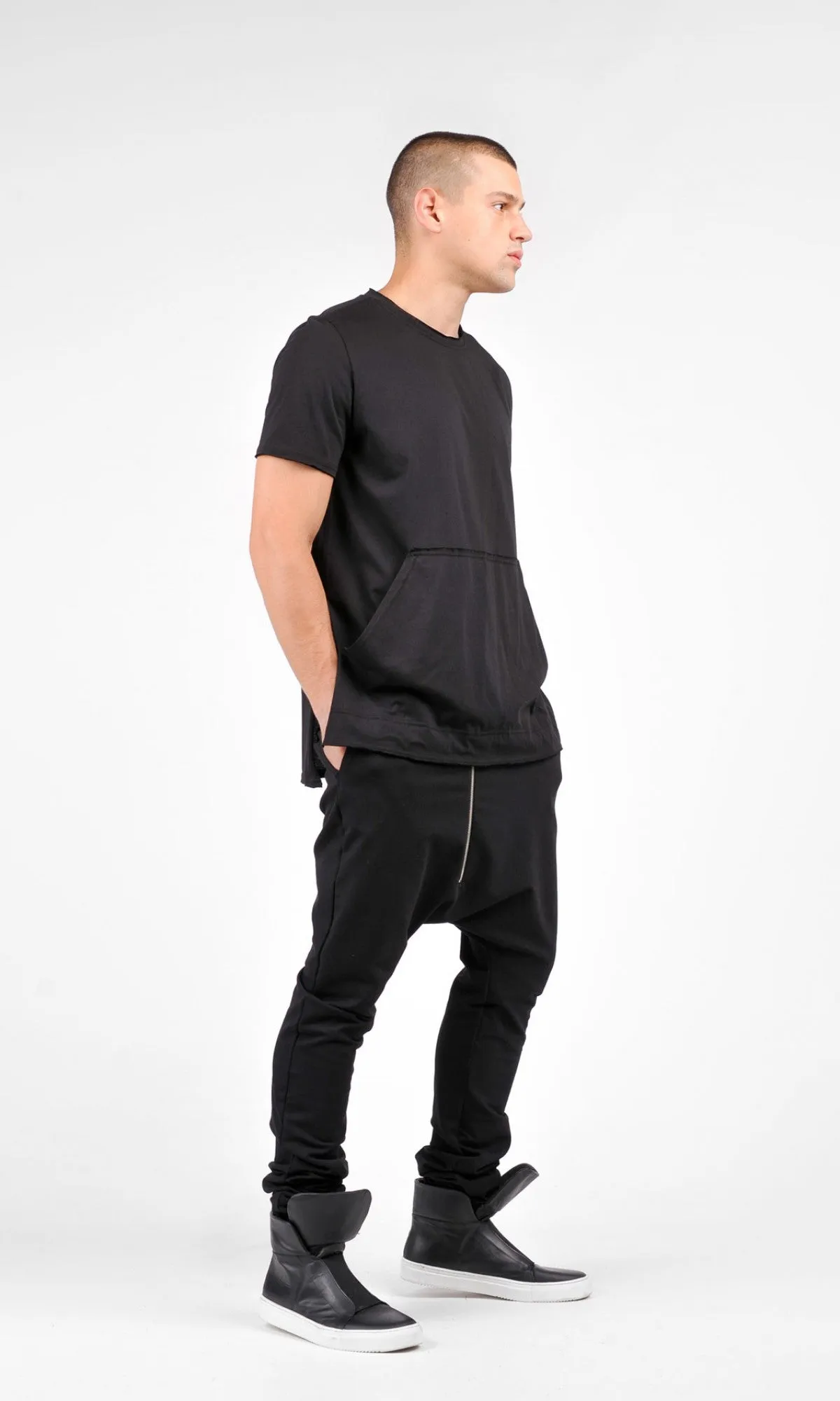 T-shirt with Front Pockets