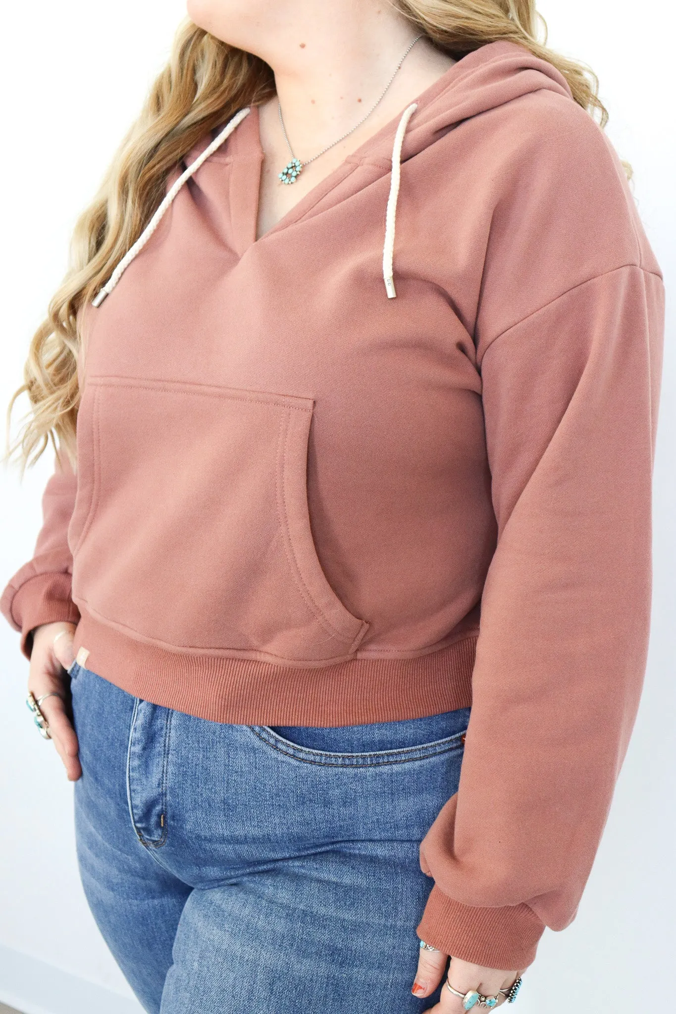 The Weekender V-Neck Hoodie