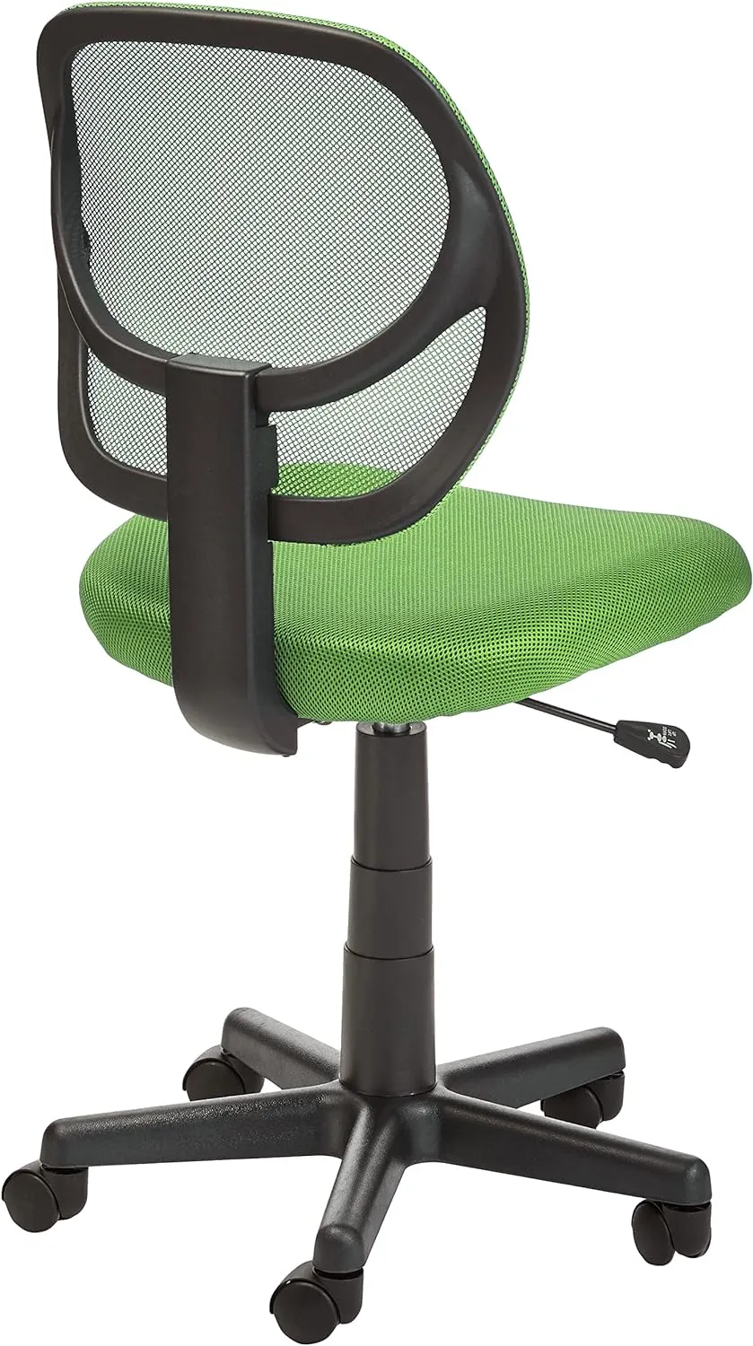 Upholstered Task and Computer Office Chair with Mesh Back