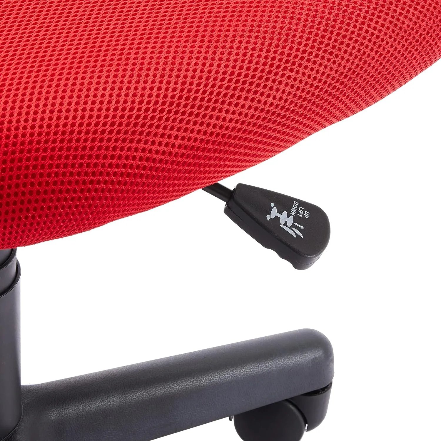 Upholstered Task and Computer Office Chair with Mesh Back