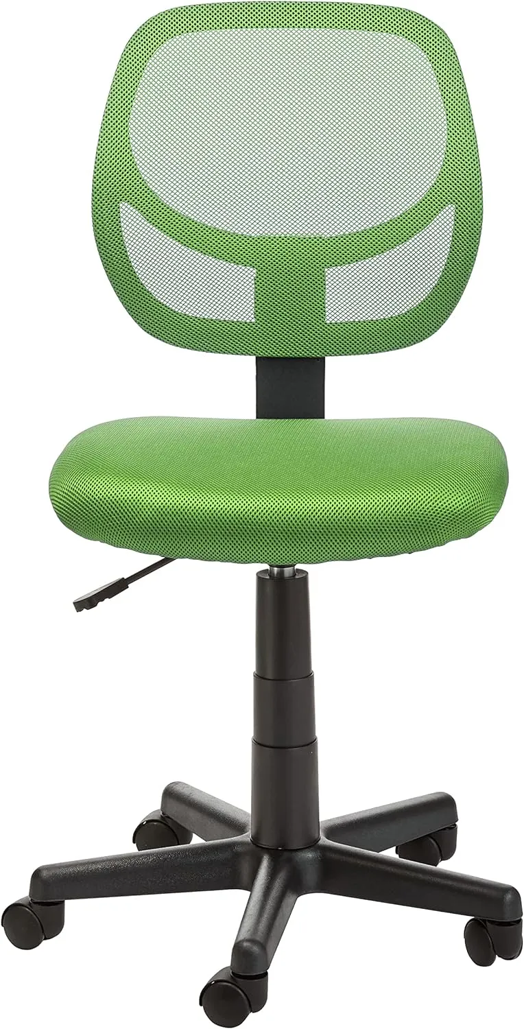 Upholstered Task and Computer Office Chair with Mesh Back