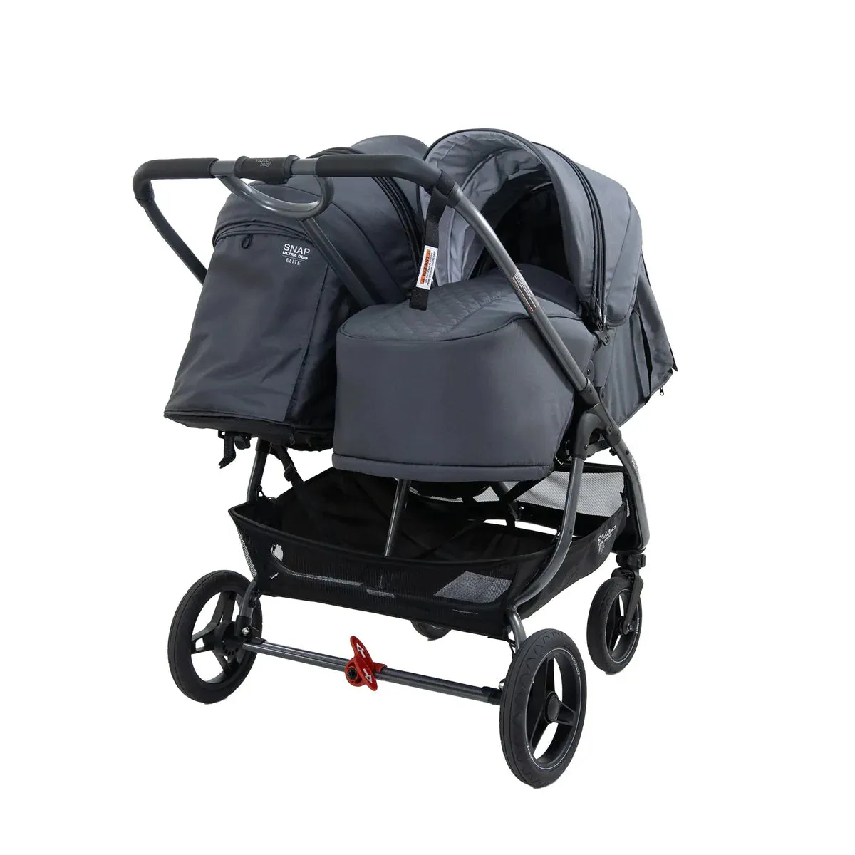 Valcobaby Snap Ultra Duo Charcoal ( Free Cup Holder Limited time Offer)