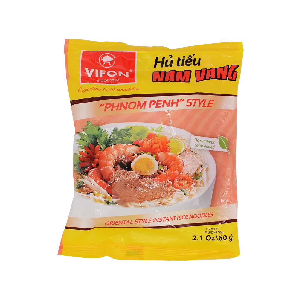 VIFON Oriental Style Instant Rice Noodle Phnom Penh Style Bag 60g