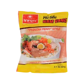 VIFON Oriental Style Instant Rice Noodle Phnom Penh Style Bag 60g