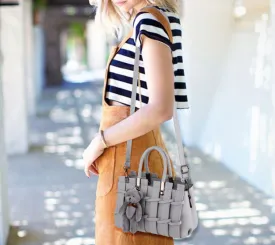 Woven Shoulder Bag