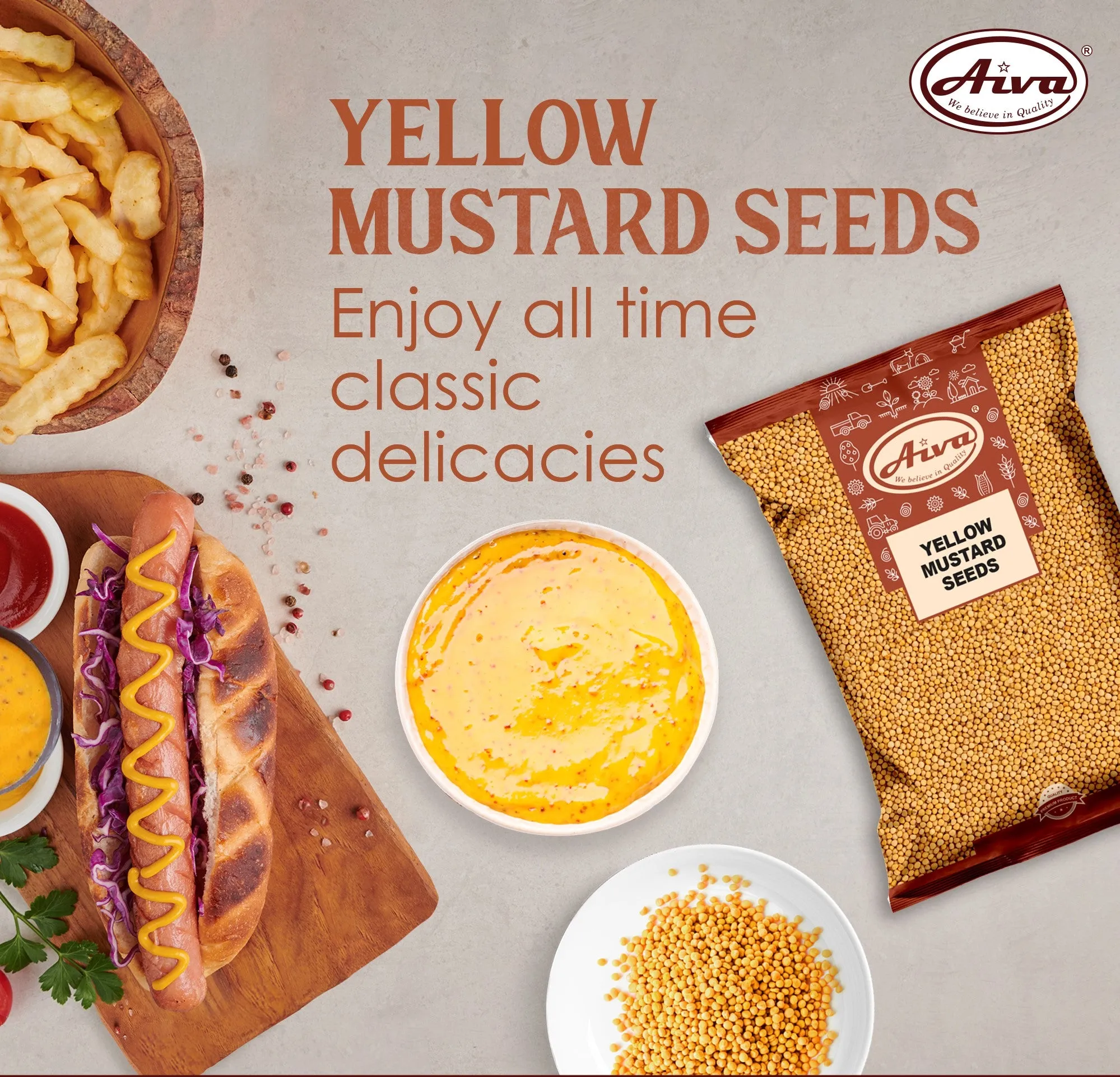 Yellow Mustard Seeds